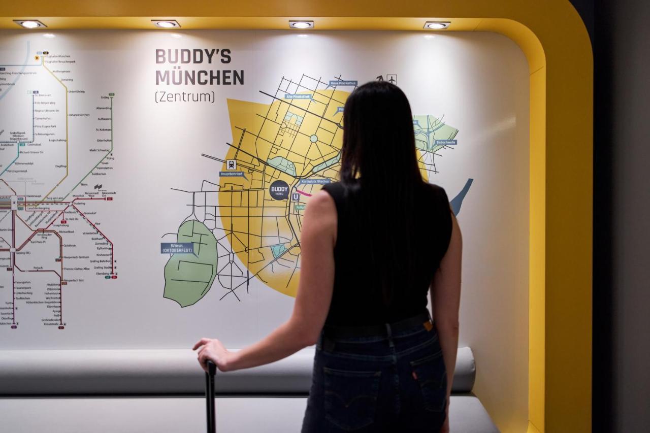 Buddy Hotel München Eksteriør billede